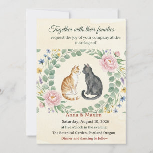 Timeless Wedding – Anna & Maxim Invitation