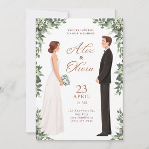 Timeless Wedding Invitation Elegant Classic Design