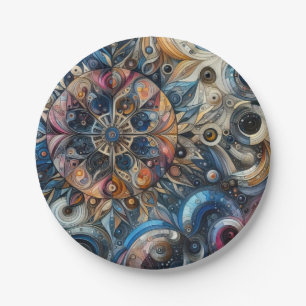 Timepiece Paper Plate