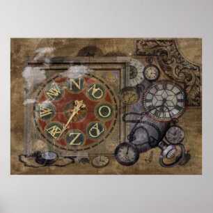 Timepiece Theme and Variations Poster