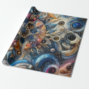 Timepiece Wrapping Paper