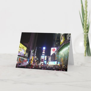 times sq lights card