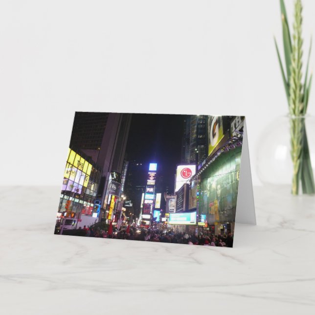 times sq lights card (Front)