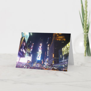 times sqare nyc card