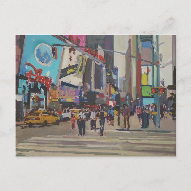 Times Square 2012 Postcard (Front)
