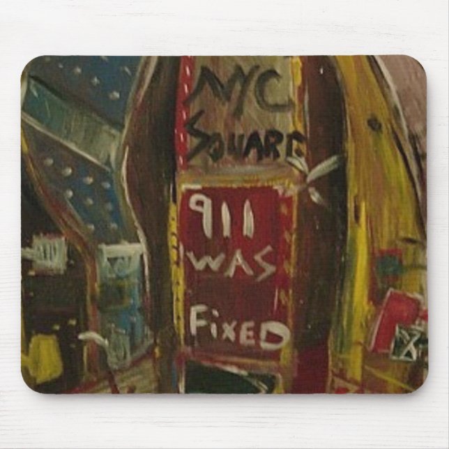 TIMES SQUARE 911 MOUSE PAD (Front)