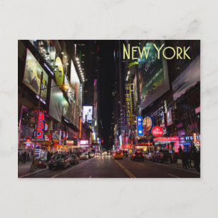Times Square and 42nd Street Postcard
