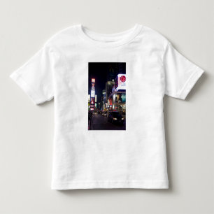 Times Square at night in Manhattan, New York Toddler T-shirt