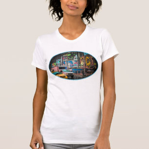 Times Square Billboards Womens Lite T-Shirt