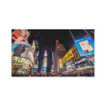 Times Square Business Cards