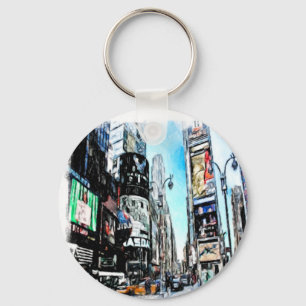 Times Square Keychain