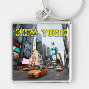 Times Square New York City USA Keychain