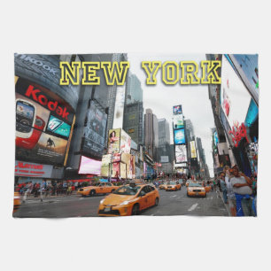 Times Square New York City USA Kitchen Towel