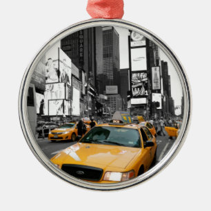 Times Square New York City USA Metal Ornament