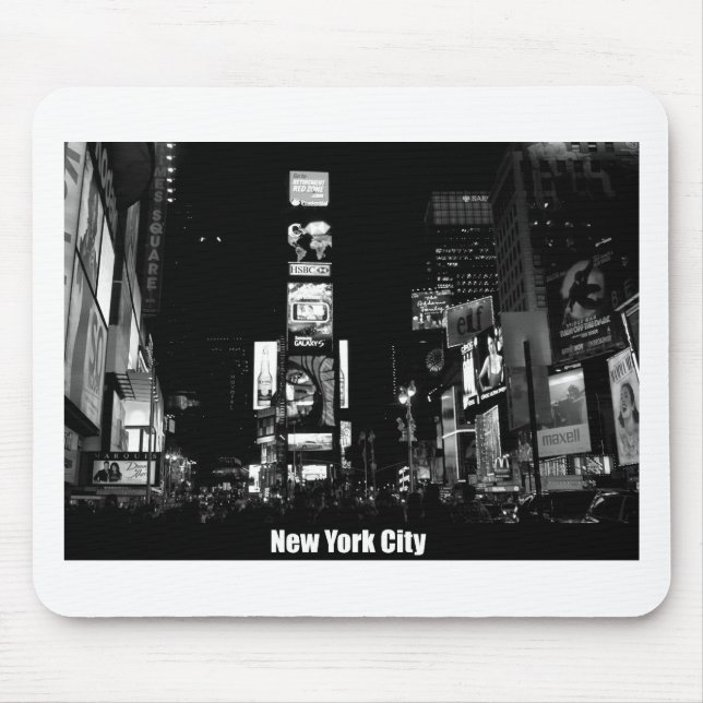 Times Square-New York Mouse Pad (Front)