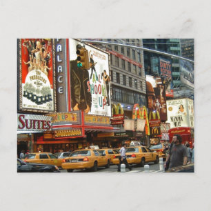 Times Square NY Postcard
