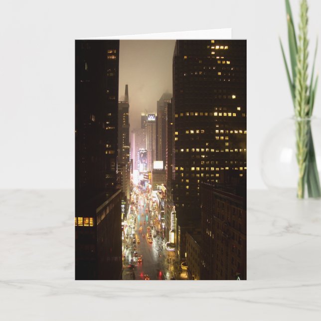 Times Square NYC Card (Front)