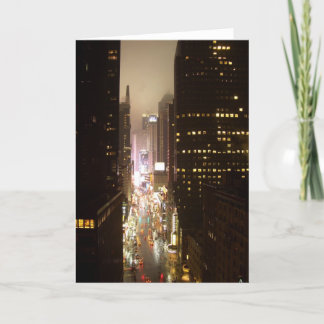 Times Square NYC Card