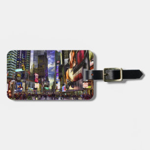 Times Square Photo in HDR Luggage Tag