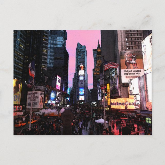 Times Square Postcard (Front)