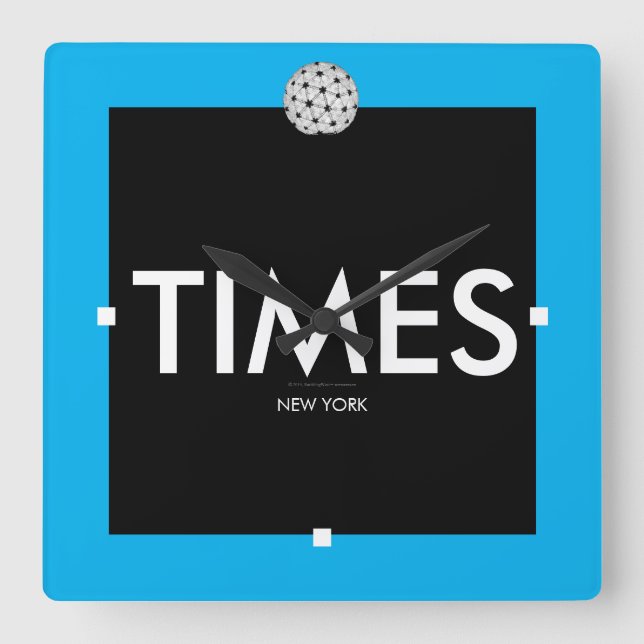 TIMES SQUARE WALL CLOCK (Front)