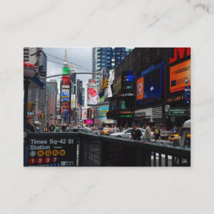 Times Suqre business card