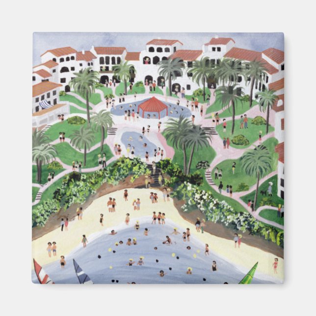 Timeshare Temptation 1990 Magnet (Front)