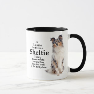 Timmy's Blue Merle Sheltie Mug