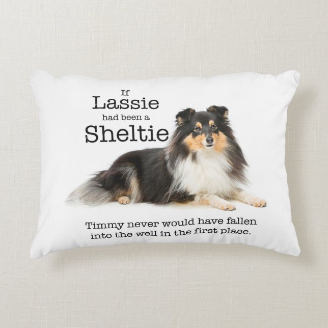 Timmy's Tri-Color Sheltie Coussin (Devant)