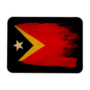 Timor Leste Flag Magnet