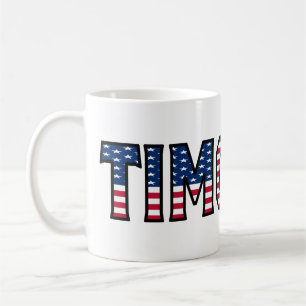 Timothy Name Vorname USA styled Tasse Kaffeetasse Coffee Mug