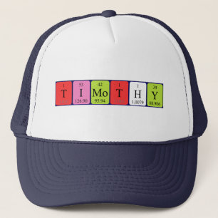 Timothy periodic table name hat