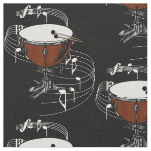 Timpani (Kettle Drum) Fabric - Dark
