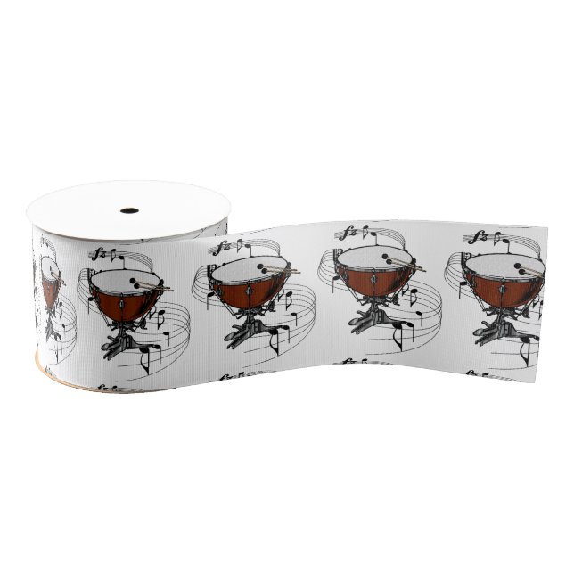 Timpani (Kettle Drum) Grosgrain Ribbon (Spool)