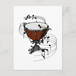 Timpani (Kettle Drum) Postcard