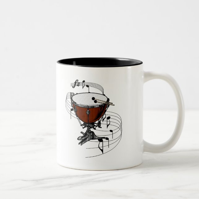 Timpani Two-Tone Coffee Mug (Right)