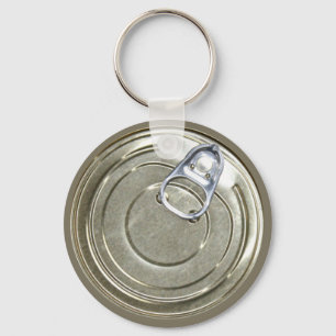 Tin Can Lid Keychain