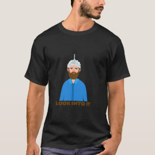 Tin Foil Hat Tinfoil Conspiracy Grid Look Into It  T-Shirt