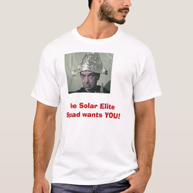 Tin foil, ON! T-Shirt (Front)