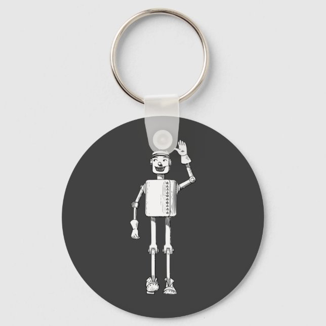 Tin Man Keychain (Front)