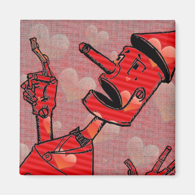 Tin Man Magnet (Front)