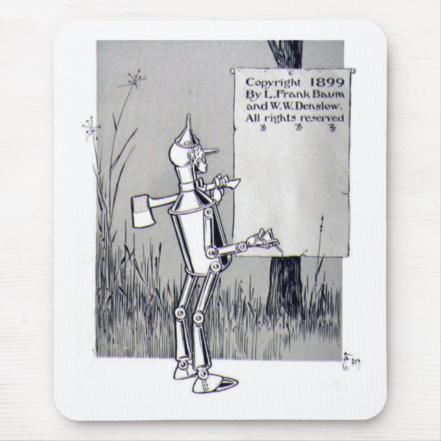 Tin Man Mouse Pad (Front)