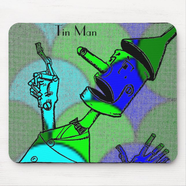 Tin Man Mouse Pad (Front)