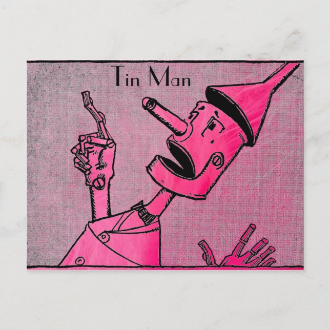 Tin Man Postcard (Front)