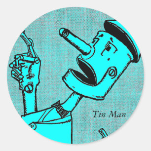 Tin Man Stickers