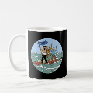 Tin-Tin Sea Adventure With Captain Haddock Coffee Mug