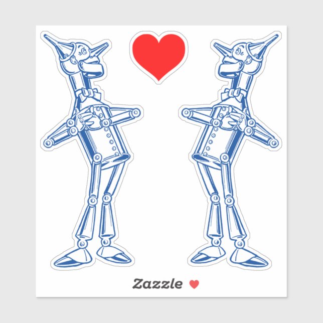 Tin Woodman standing Denslow Wonderful Wizard (Sheet)