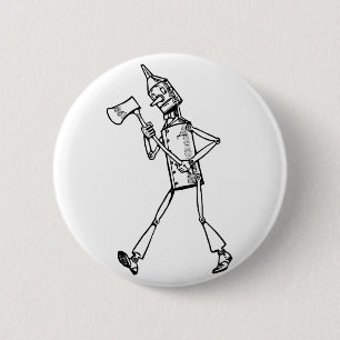 Tin Woodsman 2 Inch Round Button