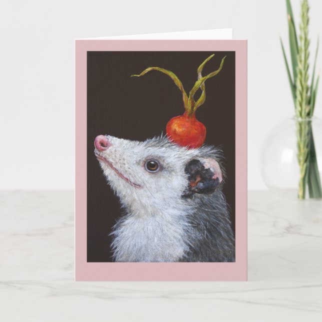 Tina la carte opossum (Devant)