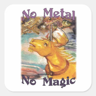 Tinam - No Metal No Magic - Sticker
